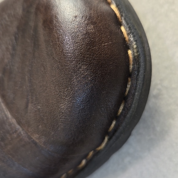 Clarks Bendables brown leather mary janes style shoes, size 7 - Picture 4 of 10